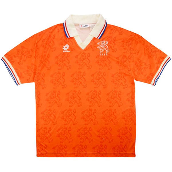 Camiseta Países Bajos Primera equipación Retro 1995 Naranja